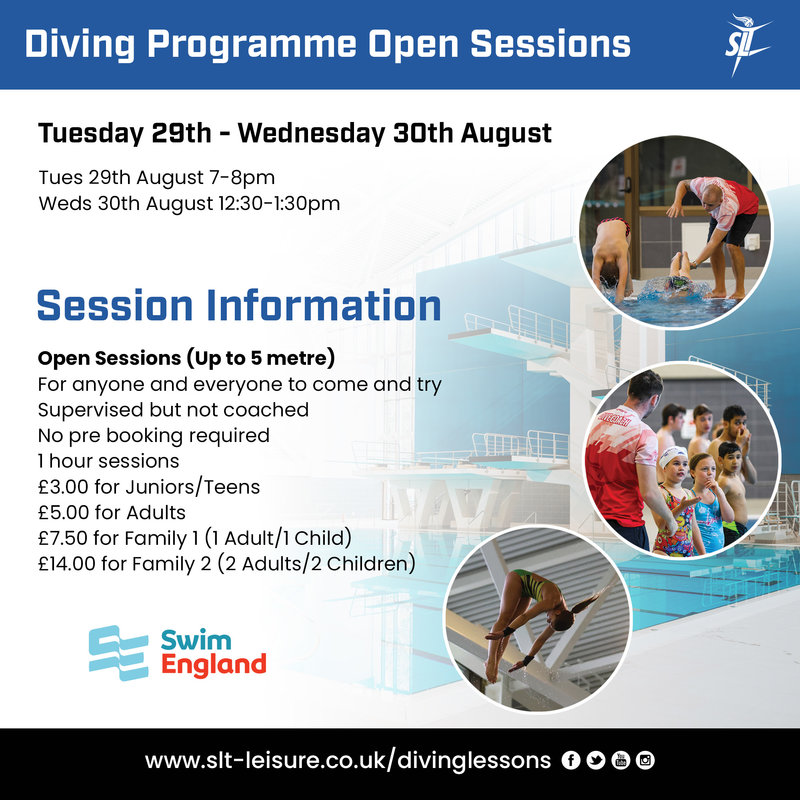 Learn To Dive With Slt Sandwell Leisure Trust